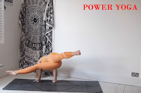 intermediate yoga pose, step by step, photo