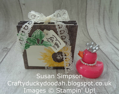 Stampin' Up! UK Independent  Demonstrator Susan Simpson, Craftyduckydoodah!, Painted Harvest, Wood Words, Supplies available 24/7 from my online store, Mini Concertina Wallet,