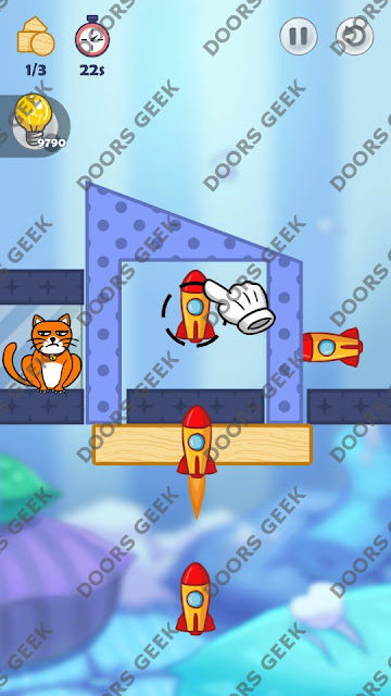 Hello Cats Level 142 Solution, Cheats, Walkthrough 3 Stars for Android and iOS