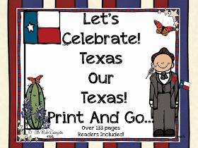 http://www.teacherspayteachers.com/Product/Lets-Celebrate-Texas-Our-Texas-Print-And-Go-220287
