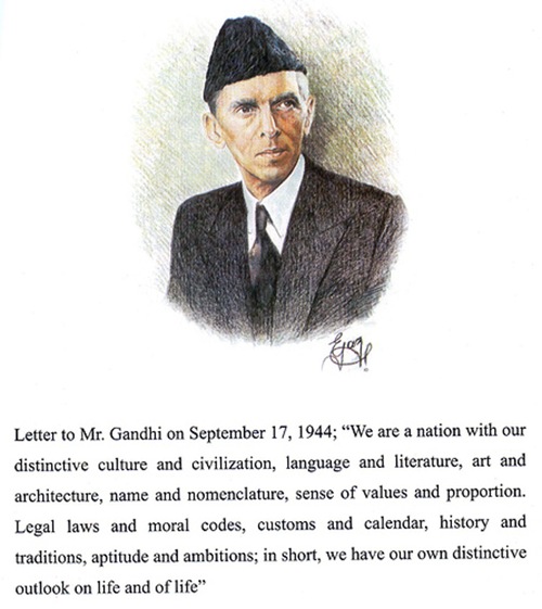 The Quaid's rejoinder to Gandhi