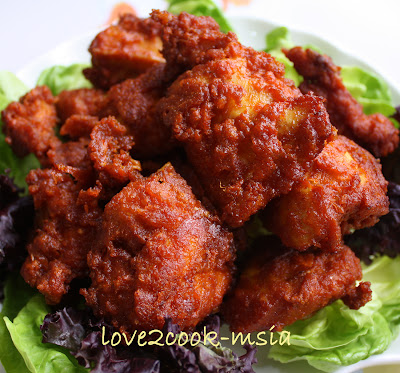 LOVE2COOK MALAYSIA♥: Ayam Tandoori Goreng