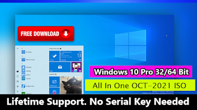 Download Free Windows 10 Pro ISO Oct-2021