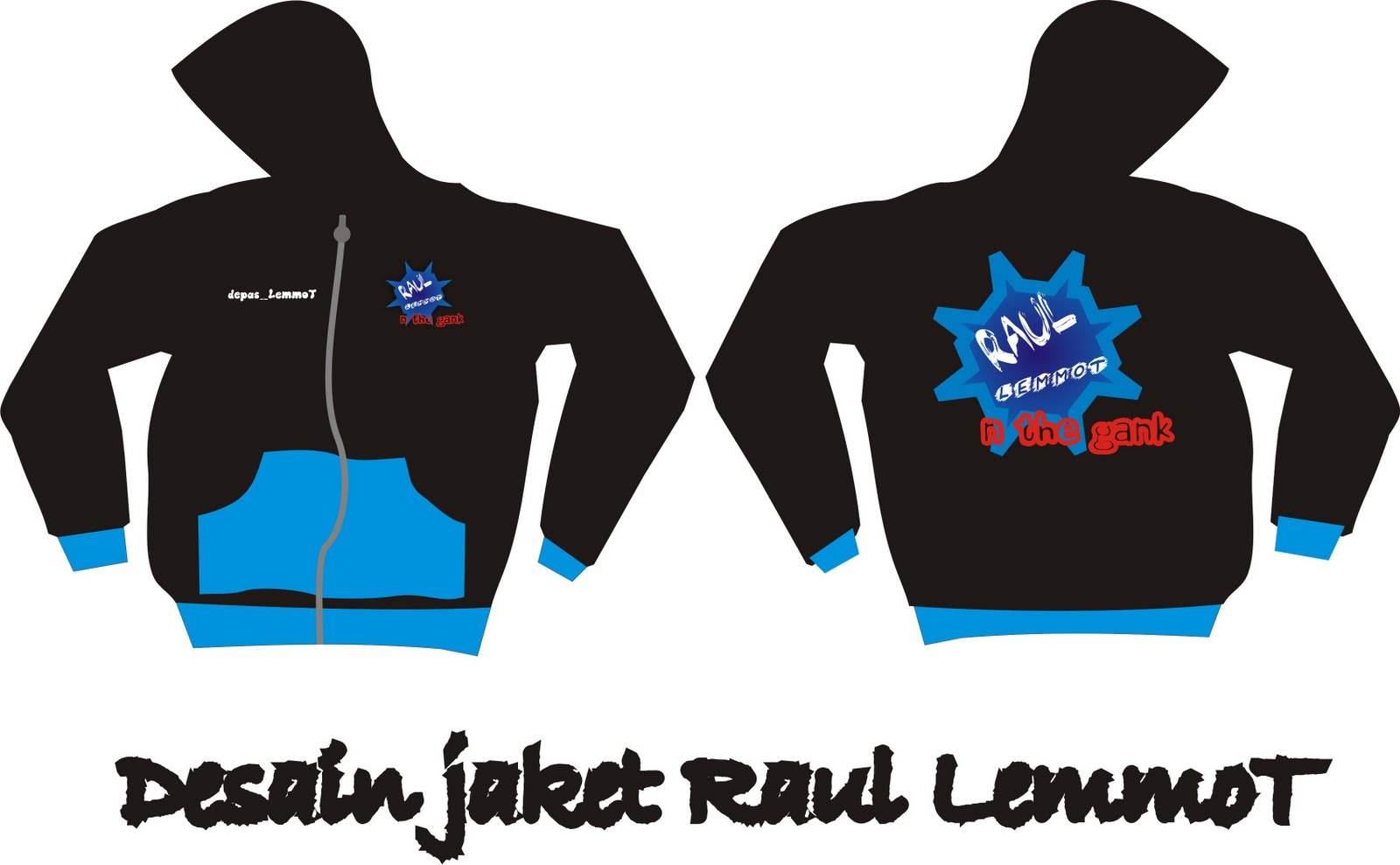 AtManiaCorporation Membuat desain  jaket  menggunakan CorelDraw