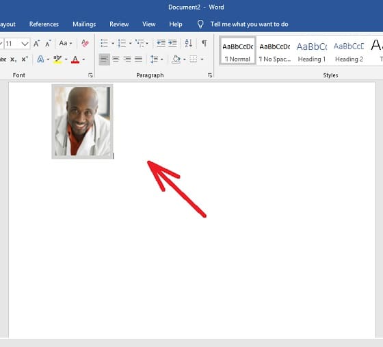 Print Foto di Microsoft Word