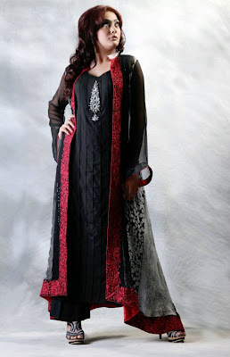 Sophisticated Party Wear Collection,party wear,pakistani party wear,party dress,black party dress,party dresses