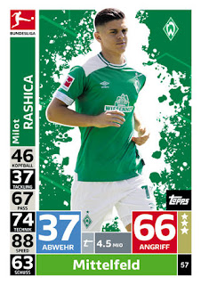 Match Attax Bundesliga 2018-2019 SV Werder Bremen Set