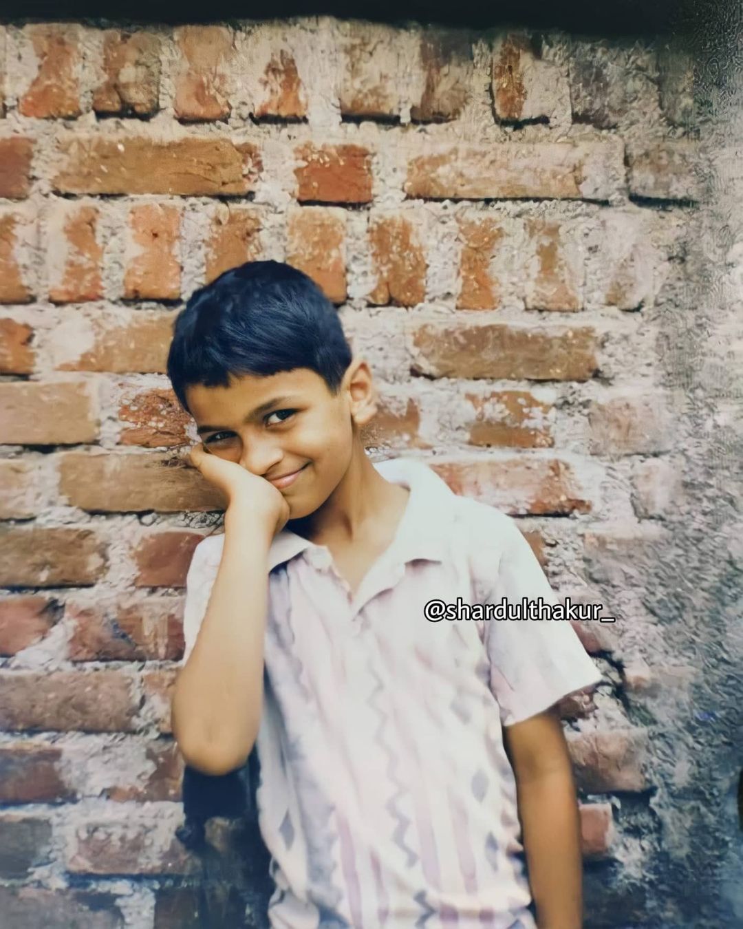 Indian Cricketer Shardul Thakur (Shardul Narendra Thakur) Childhood Photos | Real-Life Photos