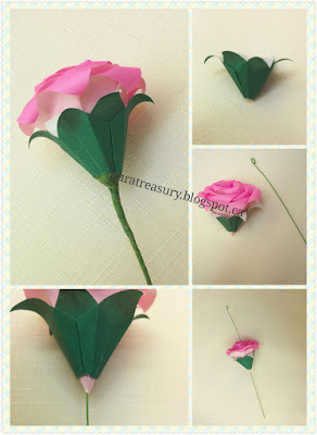 diy how to make origami rose