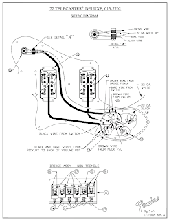 Fender Wiring Diagrams on Fender Wiring Map From 2000 For The Reissue Models