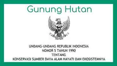 Undang-Undang Nomor 5 Tahun 1990