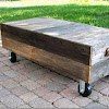 Cart Coffee Table Diy : Diy Industrial Factory Cart Coffee Table Plans By Rogue Engineer Handmade With Ashley - See more ideas about cart coffee table, diy lighting, rustic lighting.