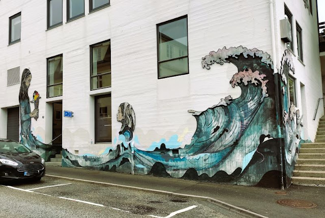 murale Tórshavn faroe