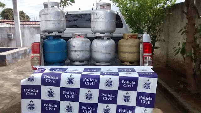 Polícia Civil de Macajuba realiza operação em combate a venda ilegal de gás de cozinha