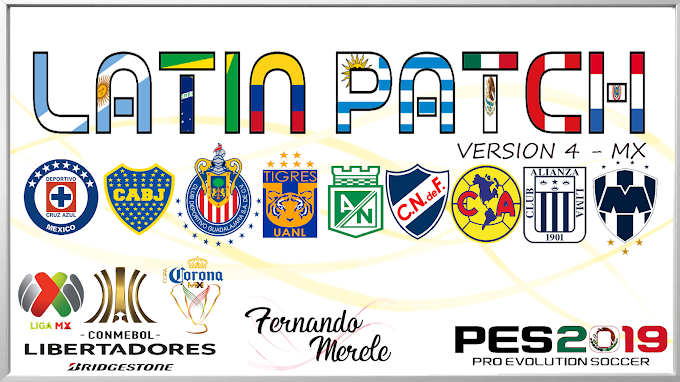 Latin Patch V4.1 | Copa Libertadores | PES2019 | PC