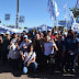 El candidato a intendente de Pirané “Gabi” Aguayo, junto a una multitudinaria marcha de vecinos, recibieron al Gobernador Insfrán 