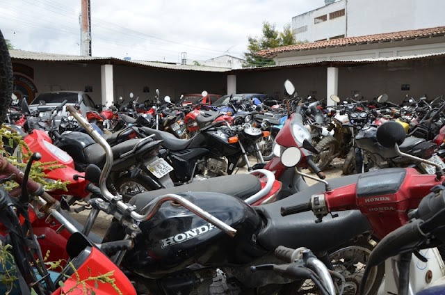 Motos e carros apreendidos terão que ser transferidos para o Detran Recife