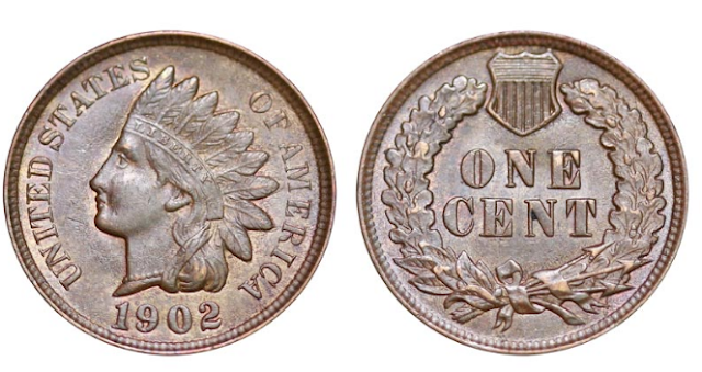 1902 indian head penny worth