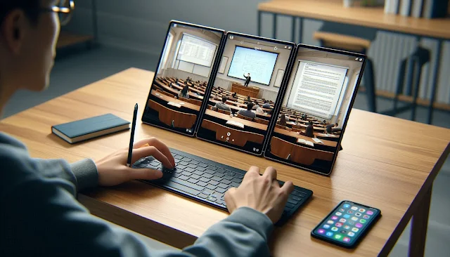 FlexiTab Edu 2025 – Foldable Tablet