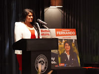 Sri Lanka-born Cassandra Fernando elected to Australian Parliament.