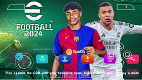 Download eFootball PES V15 ISO 2024 New Update PPSSPP Real Faces Kits And Latest Transfer Peter Drury Commentary