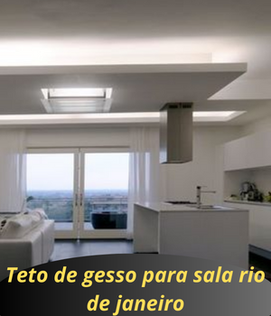 teto de gesso para sala rio de janeiro