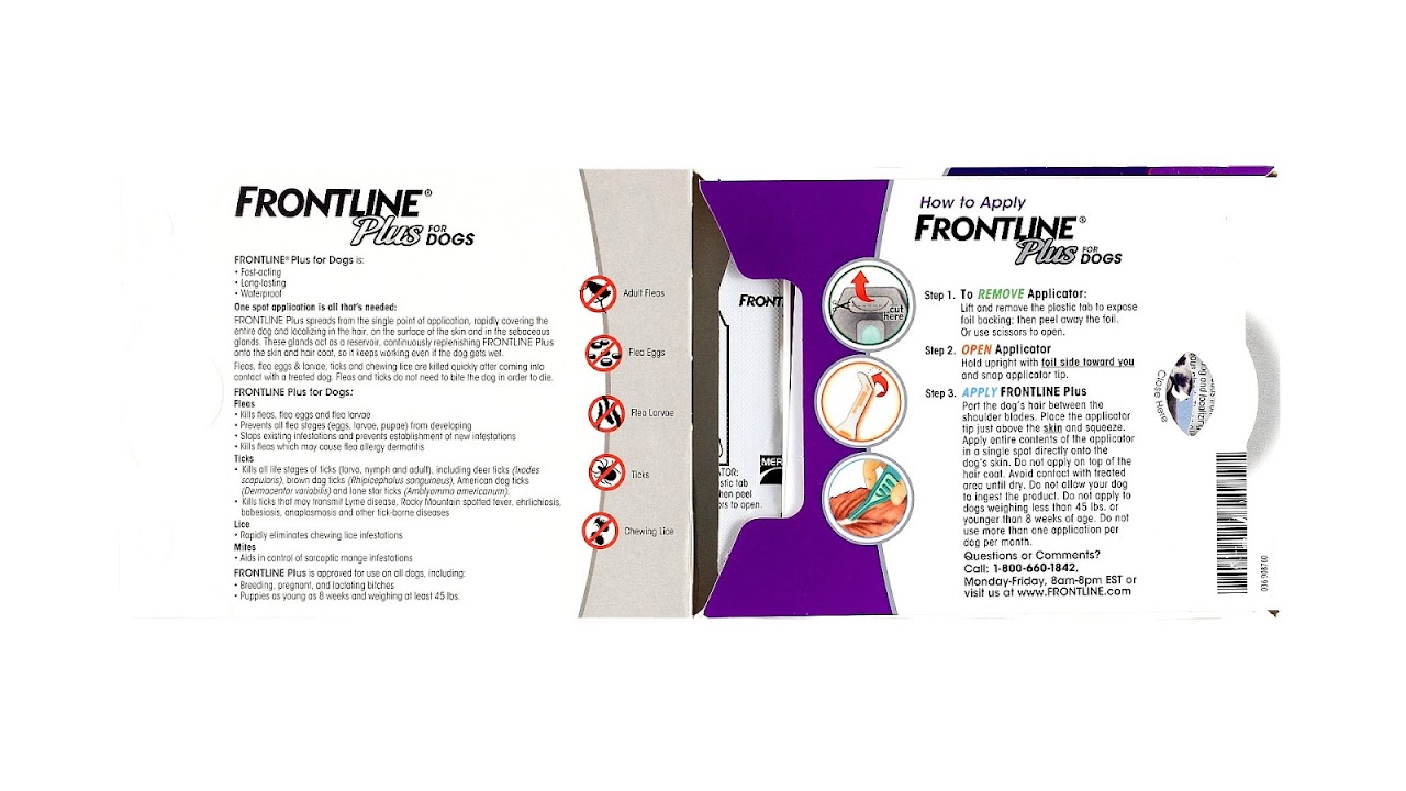 Side Effects Of Frontline Plus