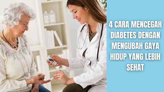 4 Cara Mencegah Diabetes Dengan Mengubah Gaya Hidup Yang Lebih Sehat Apa Itu Diabetes ? Diabetes mengacu pada sekelompok penyakit yang mempengaruhi cara tubuh menggunakan gula darah (glukosa). Glukosa merupakan sumber energi yang penting bagi sel-sel yang membentuk otot dan jaringan. Ini juga merupakan sumber utama bahan bakar "otak".    Pencegahan Diabetes Lebih Aktif Secara Fisik Ternyata banyak manfaat dari aktivitas fisik secara teratur. Salah satunya olahraga dapat membantu Anda:  Menurunkan berat badan Menurunkan gula darah Meningkatkan sensitivitas terhadap insulin yang membantu menjaga gula darah Anda dalam kisaran normal  Penurunan berat badan dan mempertahankan berat badan yang sehat meliputi:  Latihan aerobik. Lakukan olahraga aerobik sedang hingga berat selama 30 menit atau lebih. Seperti jalan cepat, berenang, bersepeda, atau jari hampir setiap hari dengan total setidaknya 150 menit seminggu. Latihan resistensi. Latihan ketahanan setidaknya 2 hingga 3 kali seminggu akan meningkatkan kekuatan, keseimbangan, dan kemampuan Anda untuk mempertahankan kehidupan yang aktif. Latihan ketahanan meliputi angkat besi, yoga, dan senam. Ketidakaktifan terbatas. Menghentikan aktivitas lama, seperti duduk di depan komputer, dapat membantu mengontrol kadar gula darah. Jadi sangat penting untuk "Luangkan waktu beberapa menit untuk berdiri, berjalan-jalan, atau melakukan aktivitas ringan setiap 30 menit."  Makan Dengan Nabati Yang Sehat Tumbuhan menyediakan vitamin, mineral, dan karbohidrat dalam makanan. Karbohidrat termasuk gula dan pati sebagai sumber energi untuk tubuh Anda dan serat. Serat makanan, juga dikenal sebagai curah, adalah bagian dari makanan nabati yang tidak dapat dicerna atau diserap oleh tubuh Anda.  Makanan kaya serat meningkatkan penurunan berat badan dan menurunkan risiko diabetes. Makanlah berbagai makanan sehat dan kaya serat, yang meliputi:  Buah-buahan, seperti tomat, paprika dan buah dari pohon Sayuran nonstarchy, seperti sayuran berdaun hijau, brokoli dan kembang kol Kacang-kacangan, seperti buncis, buncis dan lentil Biji-bijian utuh, seperti roti gandum dan quinoa  Manfaat serat diantaranya:  Memperlambat penyerapan gula dan menurunkan kadar gula darah Mengganggu penyerapan lemak makanan dan kolesterol Mengelola faktor risiko lain yang memengaruhi kesehatan jantung, seperti tekanan darah dan peradangan Membantu makan lebih sedikit karena makanan kaya serat lebih mengenyangkan dan kaya energi  Hindari makanan yang buruk karbohidrat, tinggi gula, dan dengan sedikit serat atau nutrisi: roti putih dan kue kering, pasta dari tepung putih, jus buah, dan makanan olahan dengan gula atau sirup jagung fruktosa tinggi.  Makan Lemak Sehat Makanan dengan lemak tinggi kalori, harus dimakan dalam jumlah sedang. Untuk membantu menurunkan dan mengatur berat badan, diet Anda hrus mencakup berbagai makanan dengan lemak tak jenuh, sering juga disebut lemak baik.  Lemak tak jenuh (lemak baik)- baik itu lemak tak jenuh tunggul dan tak jenuh ganda, akan meningkatkan kadar kolesterol darah yang sehat dan kesehatan jantung dan pembuluh darah yang baik. Sumber lemak baik diantaranya:  Minyak zaitun, bunga matahari, safflower, biji kapas, dan canola Kacang-kacangan dan biji-bijian, seperti almond, kacang tanah, biji rami, dan biji labu Ikan berlemak, seperti salmon, mackerel, sarden, tuna, dan cod  Lemak jenuh atau Lemak Jahat, ditemukan pada produk susu dan daging. Ini harus menjadi bagian kecil dari diet Anda. Anda dapat membatasi lemak jenuh dengan makan produk susu rendah lemak, ayam tanpa lemak, dan babi.  Buat Pilihan Diet Yang Lebih Sehat Banyak diet fad seperti indeks glikemik, paleo atau diet keto dapat membantu Anda menurunkan berat badan. Namun, cuma sedikit penelitian tentang manfaat jangka panjang dari diet ini atau manfaatnya dalam mencegah diabetes.  Tujuan dari diet adalah harus menurunkan berat badan dan kemudian mempertahankan berat badan yang lebih sehat untuk bergerak maju. Oleh karena itu, keputusan diet yang sehat perlu menyertakan strategi yang dapat Anda pertahankan sebagai kebiasaan seumur hidup. Membuat keputusan yang sehat yang mencerminkan beberapa preferensi Anda sendiri untuk makanan dan tradisi mungkin bermanfaat bagi Anda dari waktu ke waktu.  Salah satu strategi sederhan untuk membantu Anda membuat pilihan makanan yang baik dan makan dengan ukuran porsi yang sesuai adalah dengan membagi piring. 3 divisi di piring Anda akan membuat porsi makan sehat.  Separuh: buah dan sayuran tanpa tepung Seperempat: biji-bijian utuh Seperempat: makanan kaya protein, seperti kacang polong, ikan atau daging tanpa lemak    Gejala Beberapa gejala diabetes tipe 1 dan diabetes tipe 2:  Merasa lebih haus dari biasanya Sering buang air kecil Menurunkan berat badan tanpa berusaha Kehadiran keton dalam urin. Keton adalah produk sampingan dari pemecahan otot dan lemak yang terjadi ketika tidak da cukup insulin yang tersedia. Merasa lelah dan lemah Merasa mudah tersinggung atau mengalami perubahan suasan hari lainnya Mengalami penglihatan kabur Memiliki luka yang lambat sembuh Mendapatkan banyak infeksi, seperti infeksi gusi, kulit, dan vagina    Penyebab Untuk memahami diabetes, penting untuk memahami bagaiman tubuh biasanya menggunakan glukosa.  Cara Kerja Insulin Insulin adalah suatu hormon yang berasal dari kelenjar di belakang dan di bawah lambung (pankreas).  Pankreas melepaskan insulin ke dalam aliran darah. Insulin bersirkulasi, membiarkan gula masuk ke dalam sel. Insulin menurunkan jumlah gula dalam aliran darah. Saat kadar gula darah turun, begitu juga sekresi insulin dari pankreas.  Peran Glukosa Glukosa atau gula adalah sumber energi bagi sel-sel yang membentuk otot dan jaringan lain.  Glukosa berasal dari dua sumber utama: makanan dan hati. Gula diserap ke dalam aliran darah, di mana ia memasuki sel dengan bantuan insulin. Hati menyimpan dan membuat glukosa. Ketika kadar glukosa rendah, seperti ketika Anda tidak makan dalam beberapa saat, hari memecah glikogen yang disimpan menjadi glukosan. Ini menjaga kadar glukosan Anda dalam kisaran yang khas.  Penyebab pasti dari sebagian besar jenis diabetes tidak diketahui. Dalam semua kasus, gula menumpuk di aliran darah. Ini karena pankreas tidak menghasilkan cukup insulin. Baik diabetes tipe 1 dan tipe 2 dapat disebabkan oleh kombinasi faktor genetik atau lingkungan. Tidak jelas apa faktor-faktor itu.