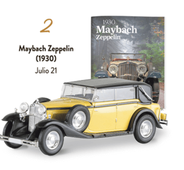 coleccion autos de epoca 1:43 el tiempo, maybach zeppelin 1:43