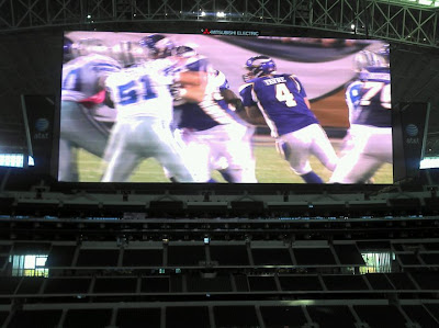 Cowboys Stadium Big Screen Scoreboard