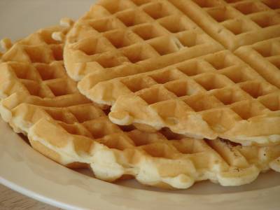 basic waffle recipe. a Belgium waffle recipe is