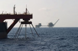 Offshore Oil Drilling in Natuna