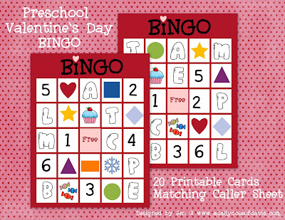 Valentine Bingo Printables 5