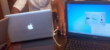 A computer user