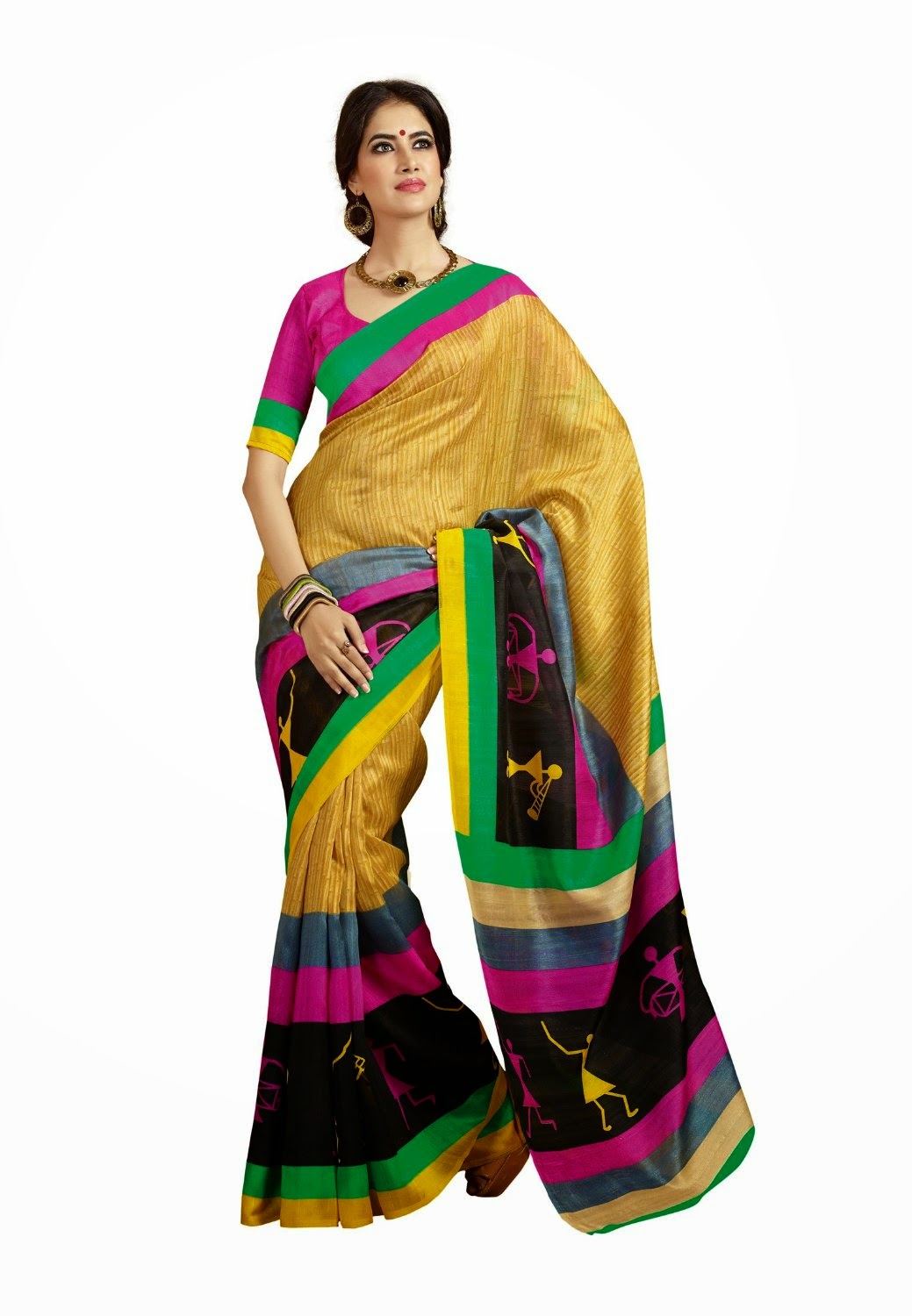 http://www.amazon.in/Fabdeal-Bollywood-Designer-Bhagalpuri-Coloured/dp/B00IXGI5VE