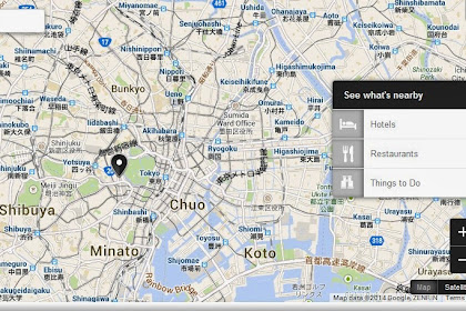 National Entertainment Hall Tokyo Location Attractions Map