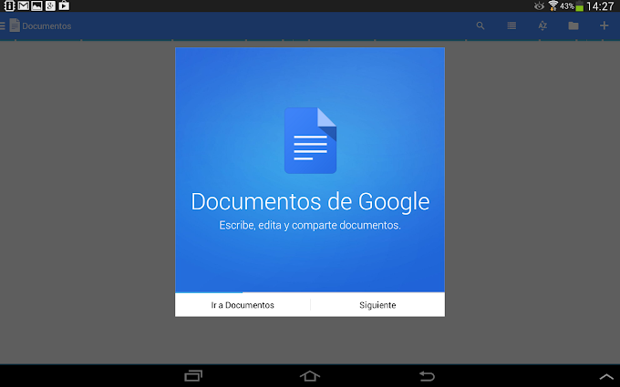 Google Docs actualizado con nueva interfaz de usuario, soporte L Android y más (APK)