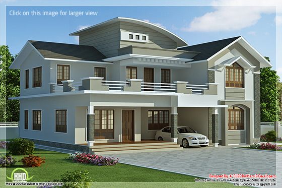 New villa elevation design