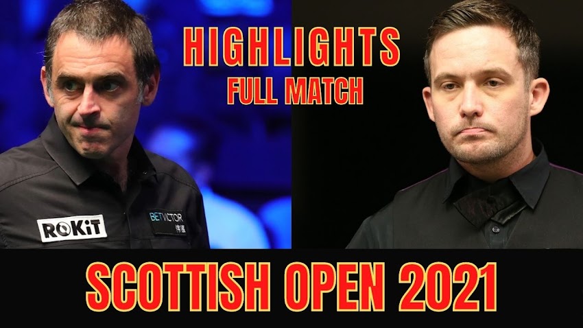 Ronnie O'Sullivan vs Jamie Jones ᴴᴰ Scottish Open 2021 ( Full Match Highlights  )