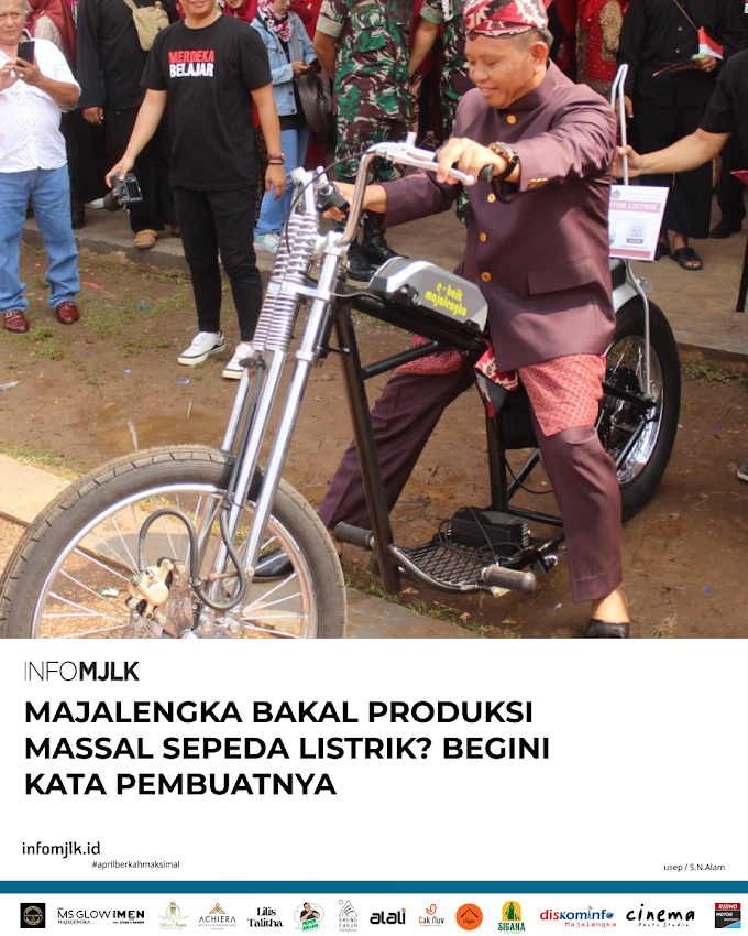 Majalengka Bakal Produksi Massal Sepeda Listrik? Begini Kata Pembuatnya