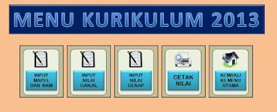 Menu Kuriulum 2013 Buku Induk