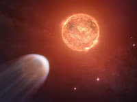 Exoplanet is shrinking before the X-ray eyes of NASA's Chandra space telescope.