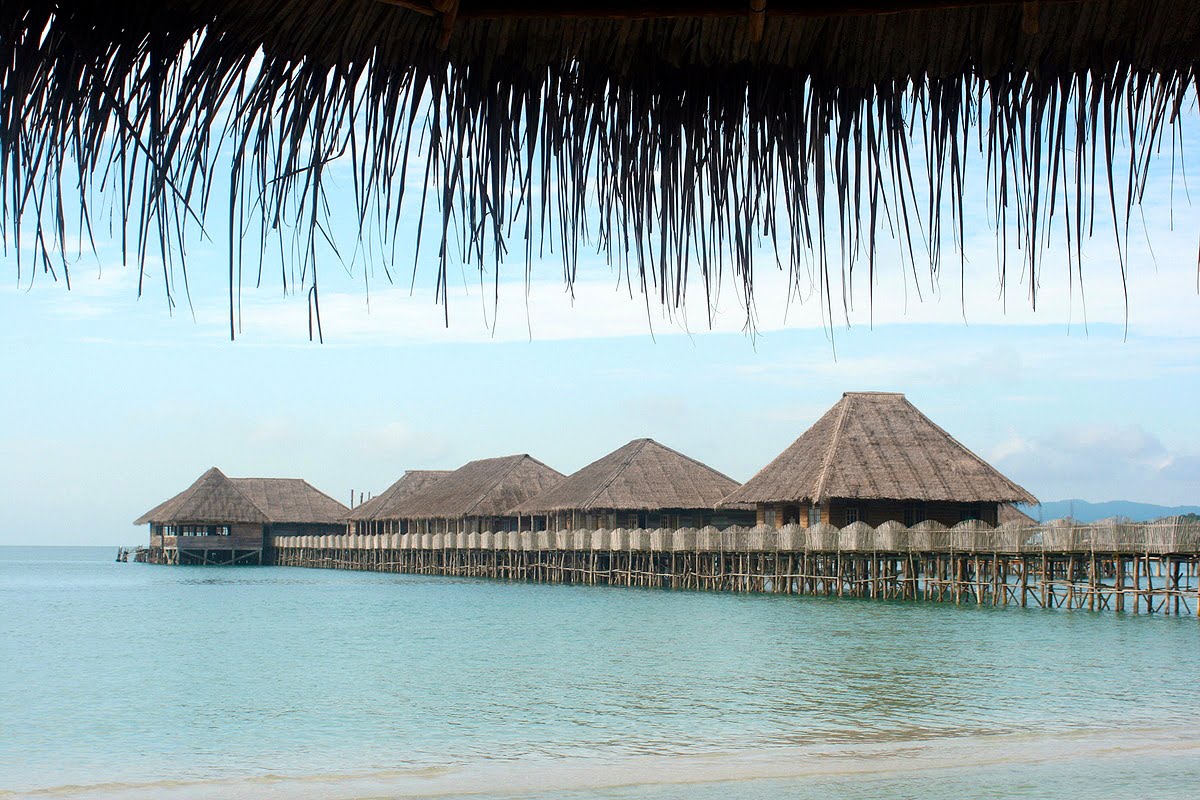 the Telunas Beach Resort
