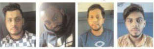  Photos: Indian Police arrest gang of notorious conmen including a 28-year-old Nigerian national