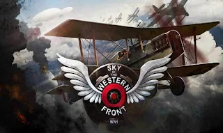 Screenshots of the Sky of the western front: WW1 for Android tablet, phone.