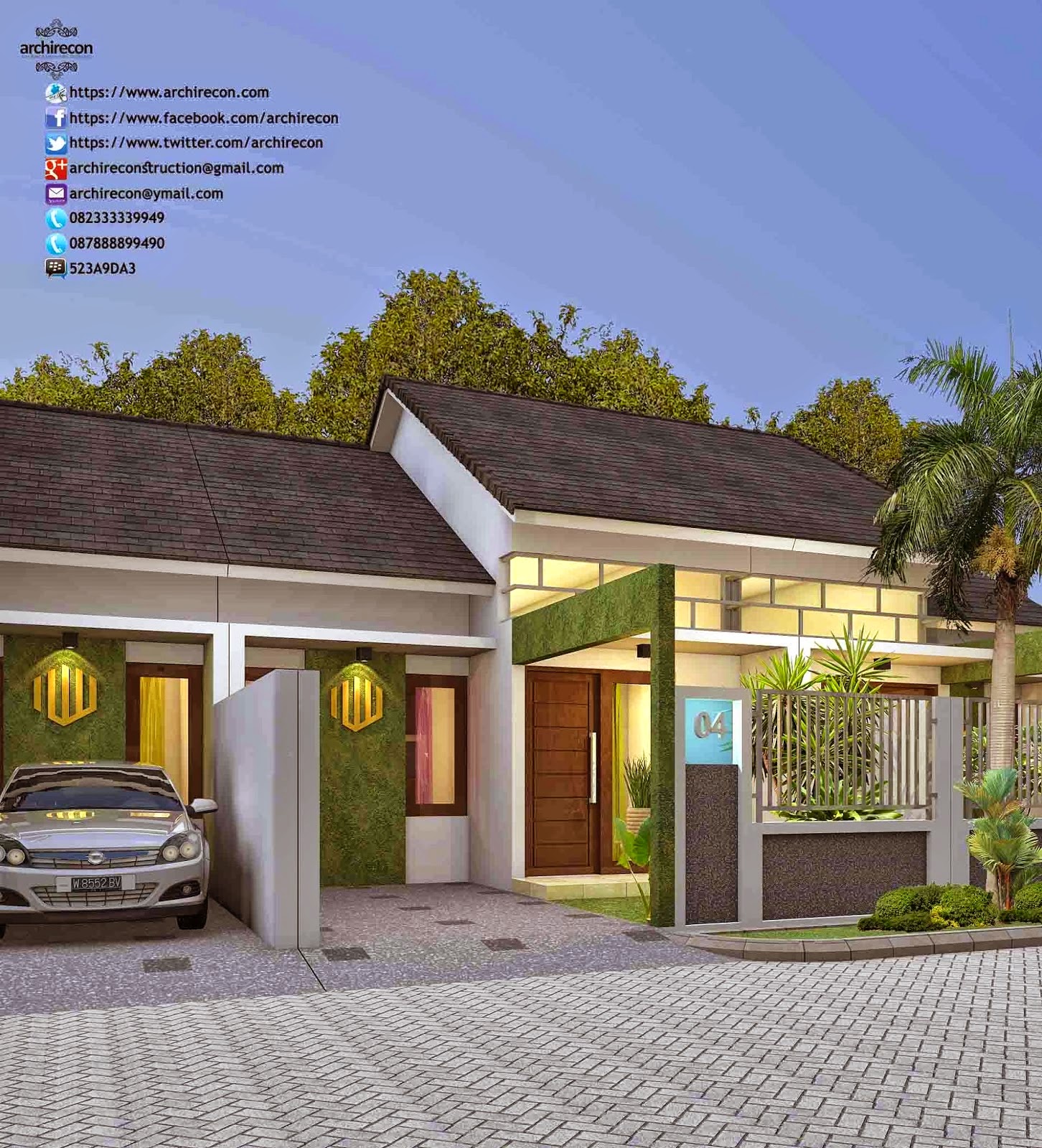 Desain Rumah Bernuansa Islami Desain Rumah Indonesia