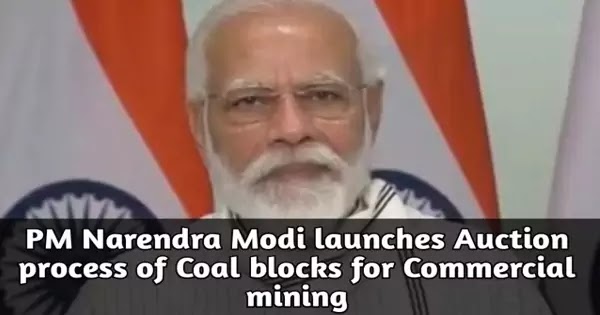 PM Narendra Modi launches Auction process of Coal blocks for Commercial mining: Highlights Summary 