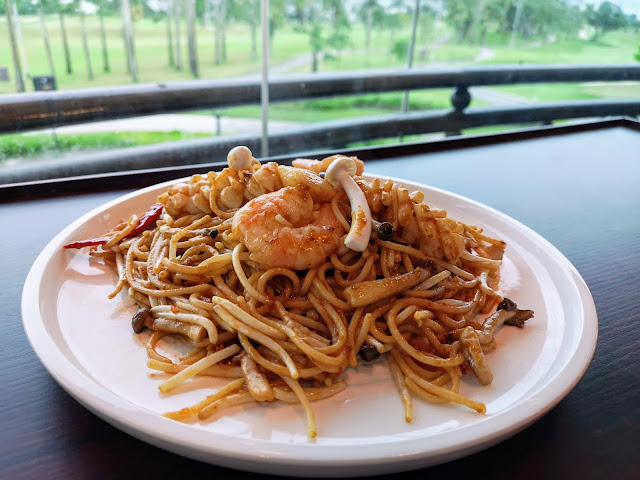 Sautéed Angel Hair Pasta with XO Sauce