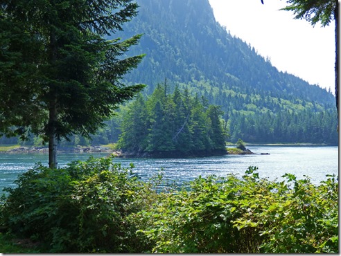 Hecate Strait from Kaien Island outside Prince Rupert