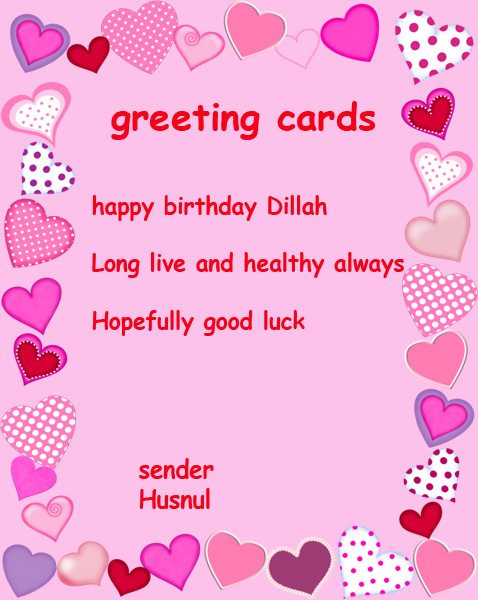 Husnul Blogger: greeting cards